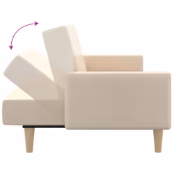 VidaXL 375761 divano Crema - Vista aggiuntiva 7
