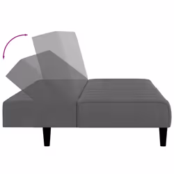 VidaXL 375764 divano Grigio - Vista aggiuntiva 6
