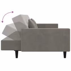 VidaXL 375807 divano Grigio - Vista aggiuntiva 7