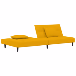 VidaXL 375813 divano Giallo - Vista aggiuntiva 5