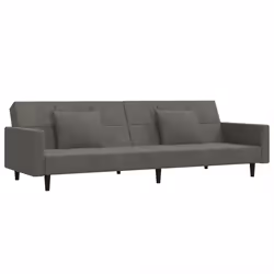 VidaXL 375817, Grigio, Schiuma, Plastica, Poliestere, Legno, 2200 mm, 1000 mm, 520 mm