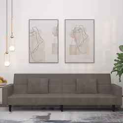 VidaXL 375817 divano Grigio