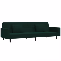 VidaXL 375818, Verde, Schiuma, Plastica, Poliestere, Legno, 2200 mm, 1000 mm, 520 mm