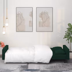 VidaXL 375818 divano Verde