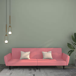 Divano Letto a 2 Posti Rosa in Vellutocod mxl 113247