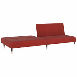 VidaXL 375879 divano Rosso - Vista aggiuntiva 4