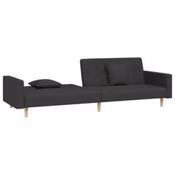 VidaXL 375901 divano Nero - Vista aggiuntiva 4
