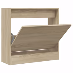 Scarpiera Rovere Sonoma 60x21x57 cm in Legno Multistratocod mxl 86804 - Vista aggiuntiva 2
