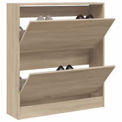 VidaXL 839919 scarpiera Quercia Sonoma - Vista aggiuntiva 2