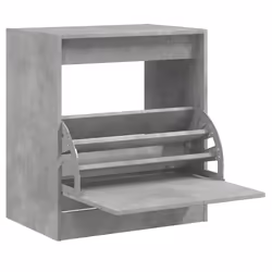 Scarpiera Grigio Cemento 60x42x69 cm in Legno Multistratocod mxl 86821 - Vista aggiuntiva 2