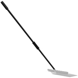 vidaXL Manico per Forcone Ø3,5x127,5 cm Nero in Acciaio