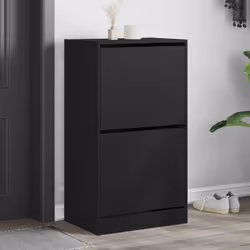 Tenete le vostre scarpe sempre in ordine e a portata di mano grazie a questa scarpiera! Materiale resistente: Il legno multis ...