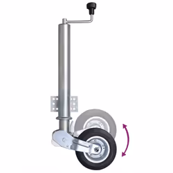 Ruotino Pieghevole 60 mm con 2 Tubi Supporto 3 Morsetti Divisicod mxl 84928 - Vista aggiuntiva 3