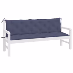 Cuscini per Panca 2 pz Blu Marino 180x50x7 cm in Tessuto Oxfordcod mxl 91636 - Vista aggiuntiva 3
