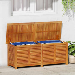 Contenitore Giardino con Feritoia 150x50x56cm Massello Acaciacod mxl 111690