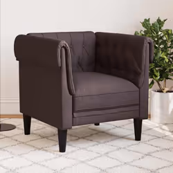 Questa poltrona chesterfield è il luogo ideale per chiacchierare, leggere, guardare la TV o semplicemente rilassarsi. È desti ...