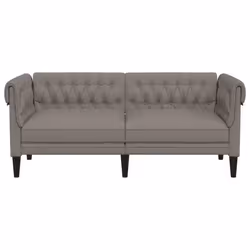 VidaXL 372552 divano 2 seduta(e) Grigio talpa - Vista aggiuntiva 4