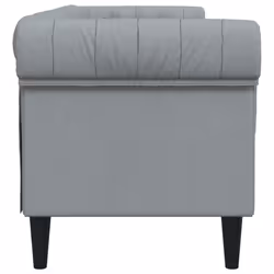 VidaXL 372556 divano 3 seduta(e) Grigio - Vista aggiuntiva 5