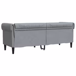 VidaXL 372556 divano 3 seduta(e) Grigio - Vista aggiuntiva 6