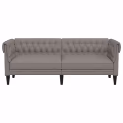 VidaXL 372561 divano 3 seduta(e) Grigio talpa - Vista aggiuntiva 4