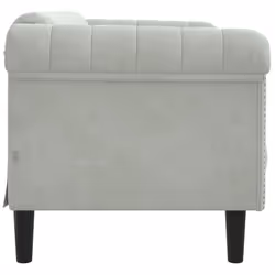 VidaXL 372575 divano 2 seduta(e) Grigio - Vista aggiuntiva 5