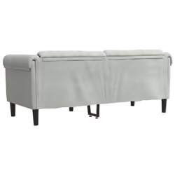 VidaXL 372575 divano 2 seduta(e) Grigio - Vista aggiuntiva 6