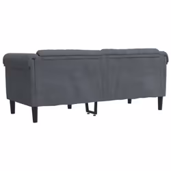 VidaXL 372576 divano 2 seduta(e) Grigio - Vista aggiuntiva 6
