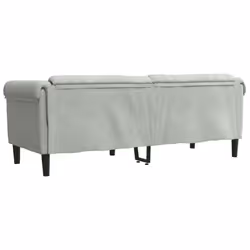 VidaXL 372585 divano 3 seduta(e) Grigio - Vista aggiuntiva 6