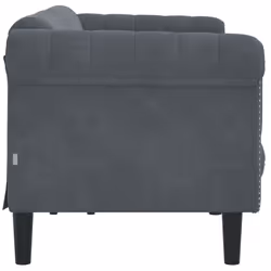 VidaXL 372586 divano 3 seduta(e) Grigio - Vista aggiuntiva 5