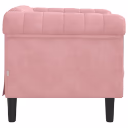VidaXL 372588 divano 3 seduta(e) Rosa - Vista aggiuntiva 5