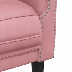 VidaXL 372588 divano 3 seduta(e) Rosa - Vista aggiuntiva 7