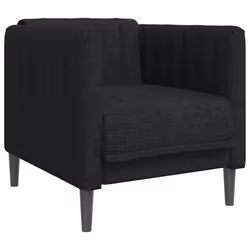 Poltrona Nera in Tessutocod mxl 115496 - Vista aggiuntiva 2
