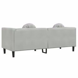 VidaXL 372642 divano 3 seduta(e) Grigio - Vista aggiuntiva 6