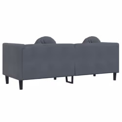 VidaXL 372643 divano 3 seduta(e) Grigio - Vista aggiuntiva 6
