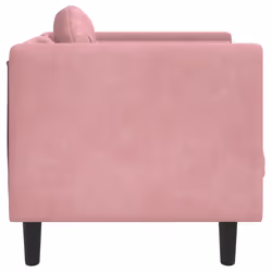 VidaXL 372645 divano 3 seduta(e) Rosa - Vista aggiuntiva 5
