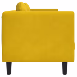 VidaXL 372648 divano 3 seduta(e) Giallo - Vista aggiuntiva 5