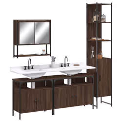 VidaXL 3214689 set di mobili da bagno