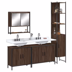 VidaXL 3214694 set di mobili da bagno