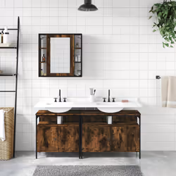 VidaXL 3214727 set di mobili da bagno