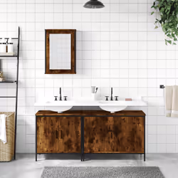VidaXL 3214792 set di mobili da bagno