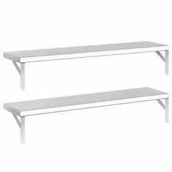 VidaXL 3214504 scaffale Acciaio inox Argento - Vista aggiuntiva 4