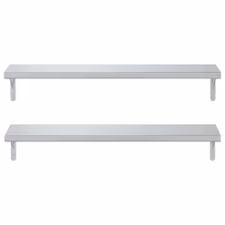 VidaXL 3214504 scaffale Acciaio inox Argento - Vista aggiuntiva 5