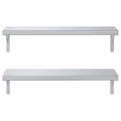 VidaXL 3214507 scaffale Acciaio inox Argento - Vista aggiuntiva 5