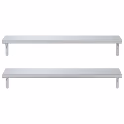 VidaXL 3214509 scaffale Acciaio inox Argento - Vista aggiuntiva 5