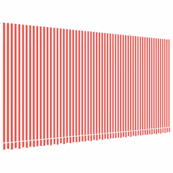 Tessuto di Ricambio per Tenda Strisce Rosse e Bianche 6x3 mcod mxl 115942 - Vista aggiuntiva 2