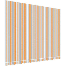 Tessuto di Ricambio per Tenda Strisce Multicolore 4,5x3,5 m Vidaxl 772960