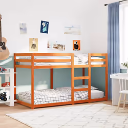 Questo letto a castello in legno è elegante e multifunzionale, e rappresenta un complemento perfetto per qualsiasi stanza con ...