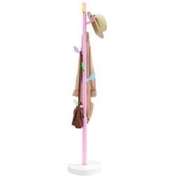 Vidaxl - Appendiabiti Rosa 172 cm in Ferro Verniciato a Polvere 51397