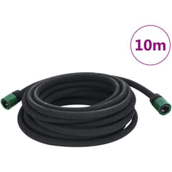 Vidaxl - Tubo di Irrigazione da Giardino Nero 0,6' 10 m in Gomma 60824