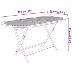 VidaXL 3214239 set mobili da esterno - Vista aggiuntiva 8